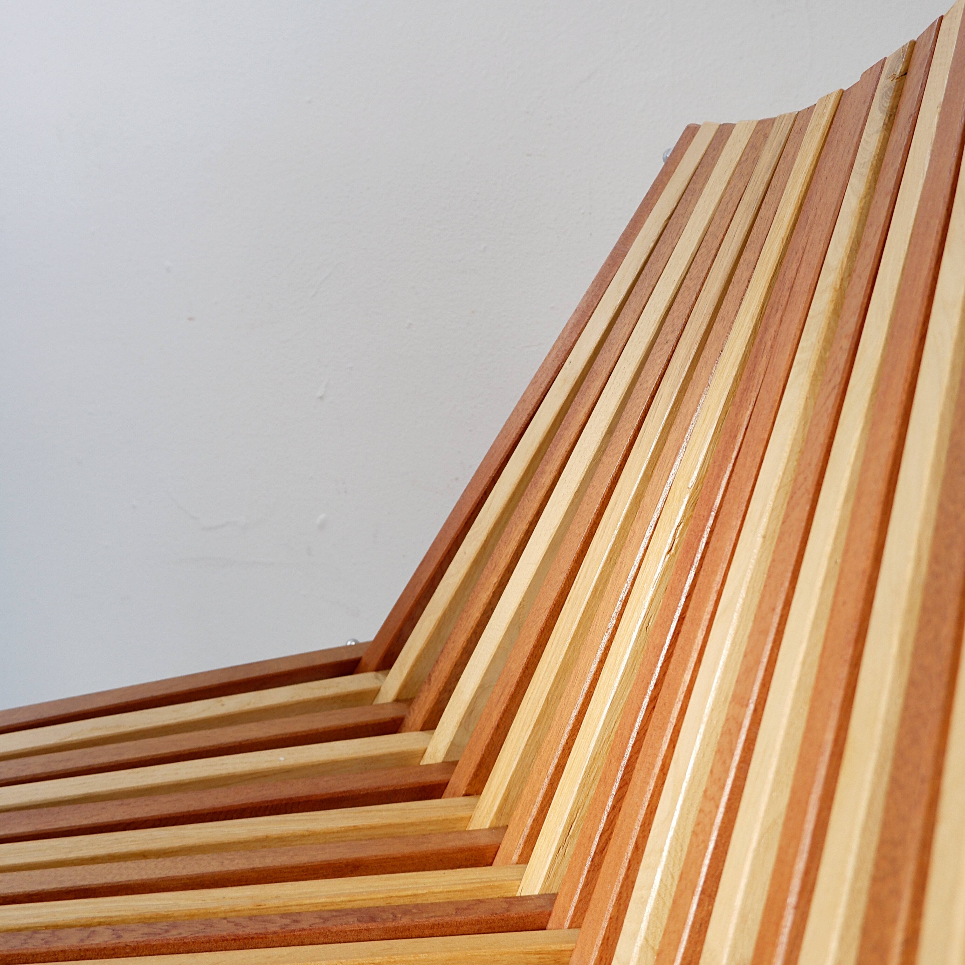 "Slats" chair in the style of Mod. 218 by Dirk Van Sliedregt for Rohé