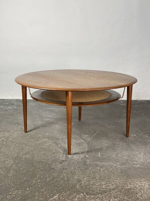 Table basse scandinave en teck, design P. Hvidt & O. Mølgaard-Nielsen, 1960