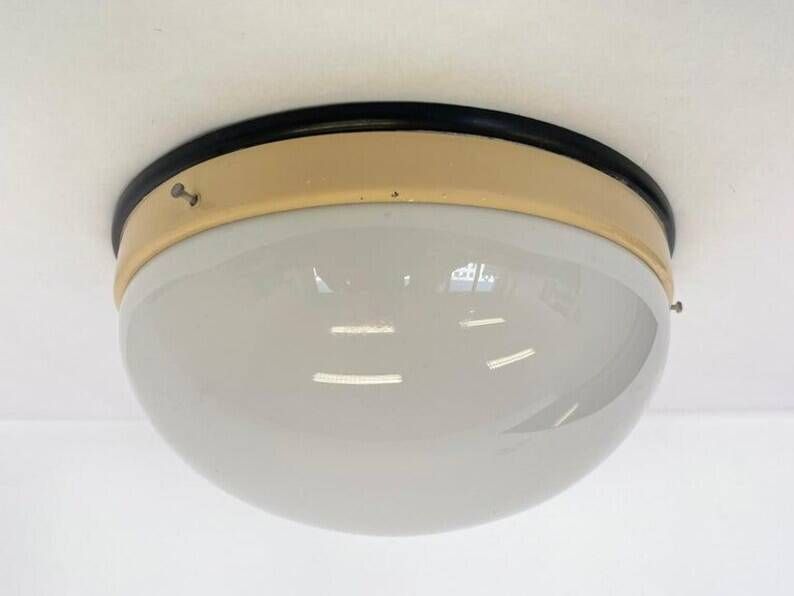Bakelite Bauhaus ceiling light or Flush Mount, wall lamps - 1940s
