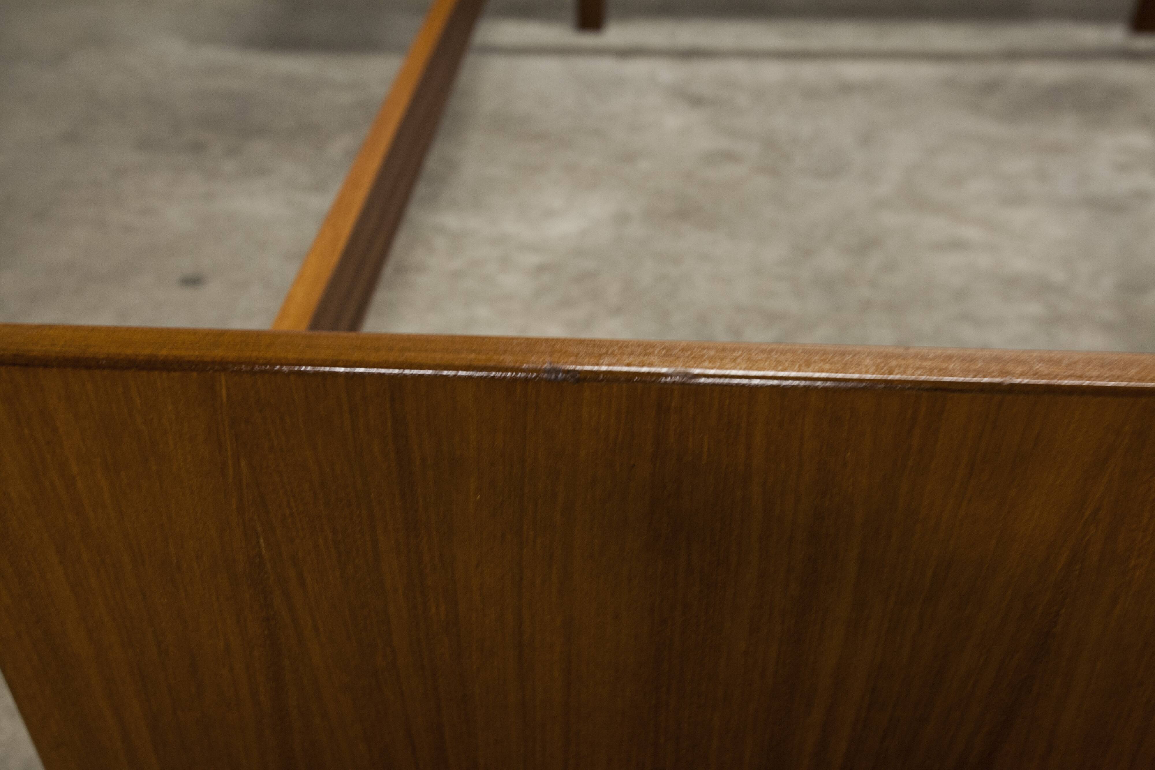 Scandinavian bed 1960 teak