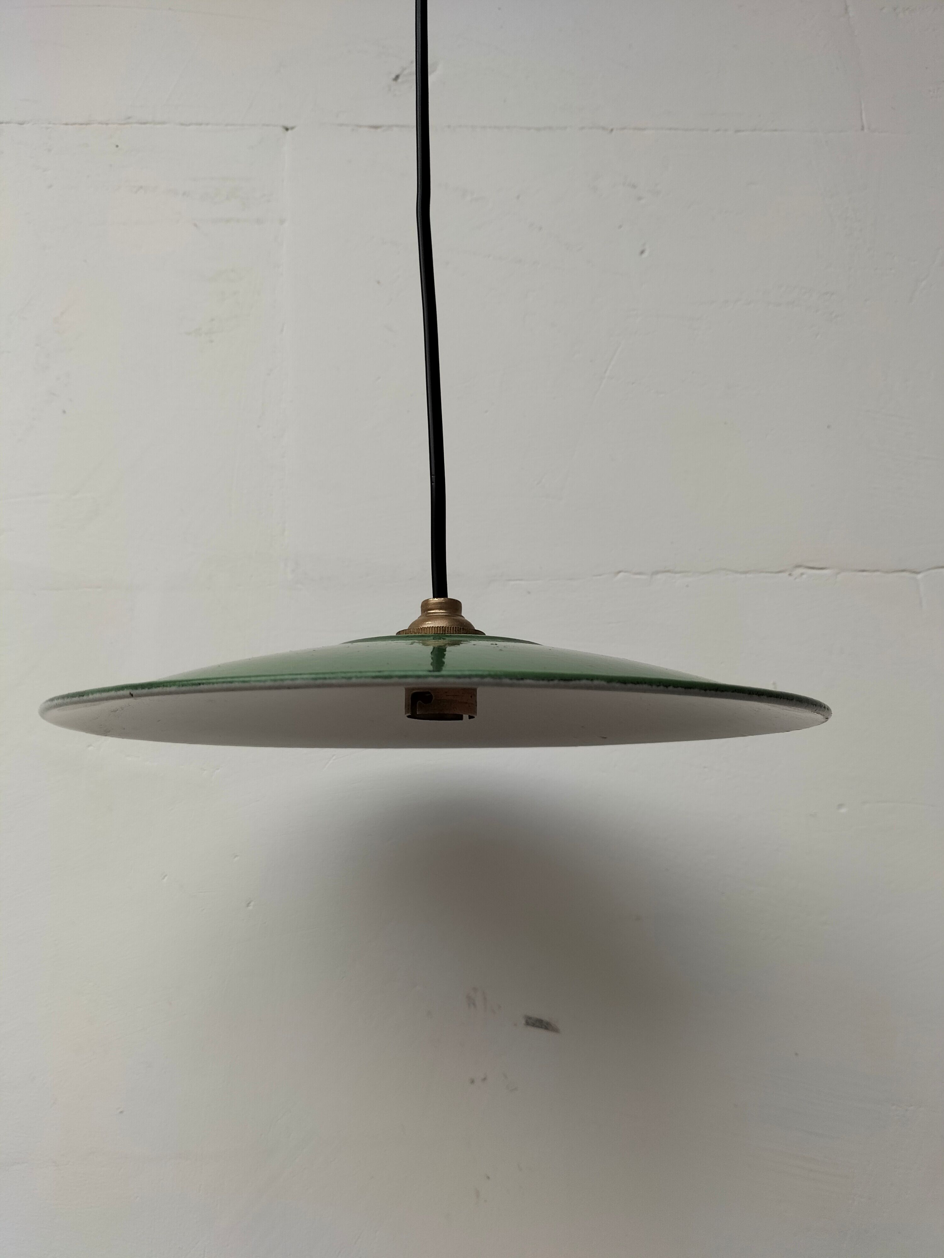 Lampe tôle émaillée