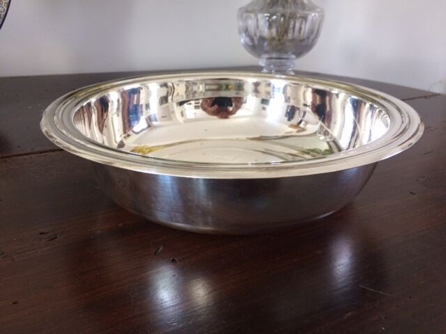 Christofle silver metal bowl