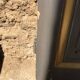 Double portes de placard peintes 1900
