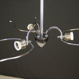 Minimalist 3-flamming Chandelier, 1930s