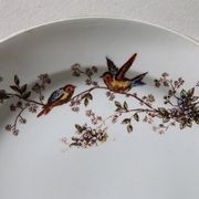 2 dessert plates Faïence d'Onnaing from Northern France