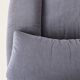 Canapé 2 places Maralunga bleu violet par Vico Magistretti, édition Cassina
