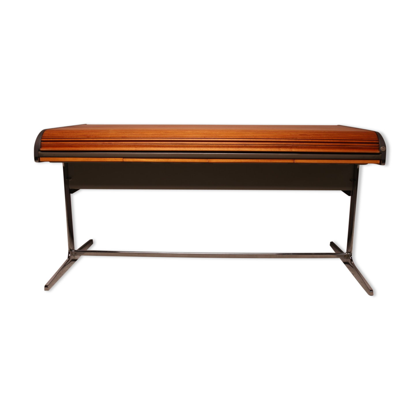 'Action office desk'  in walnut  designed by George Nelson  for Herman Miller - US - 1960's