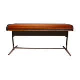 'Action office desk'  in walnut  designed by George Nelson  for Herman Miller - US - 1960's