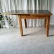 Table de ferme extensible