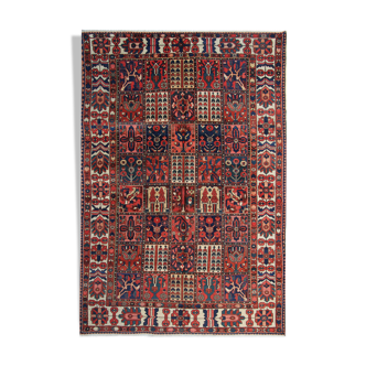 Tapis traditionnel persan fait à la main 210x279cm