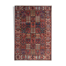 Hand made traditional persian area rug fine red wool carpet 210x279cm