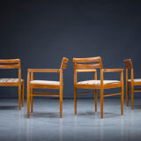 Mid-Century Danish Teak Dining Chairs by HW Klein for Bramin, 1970s, Set of 4