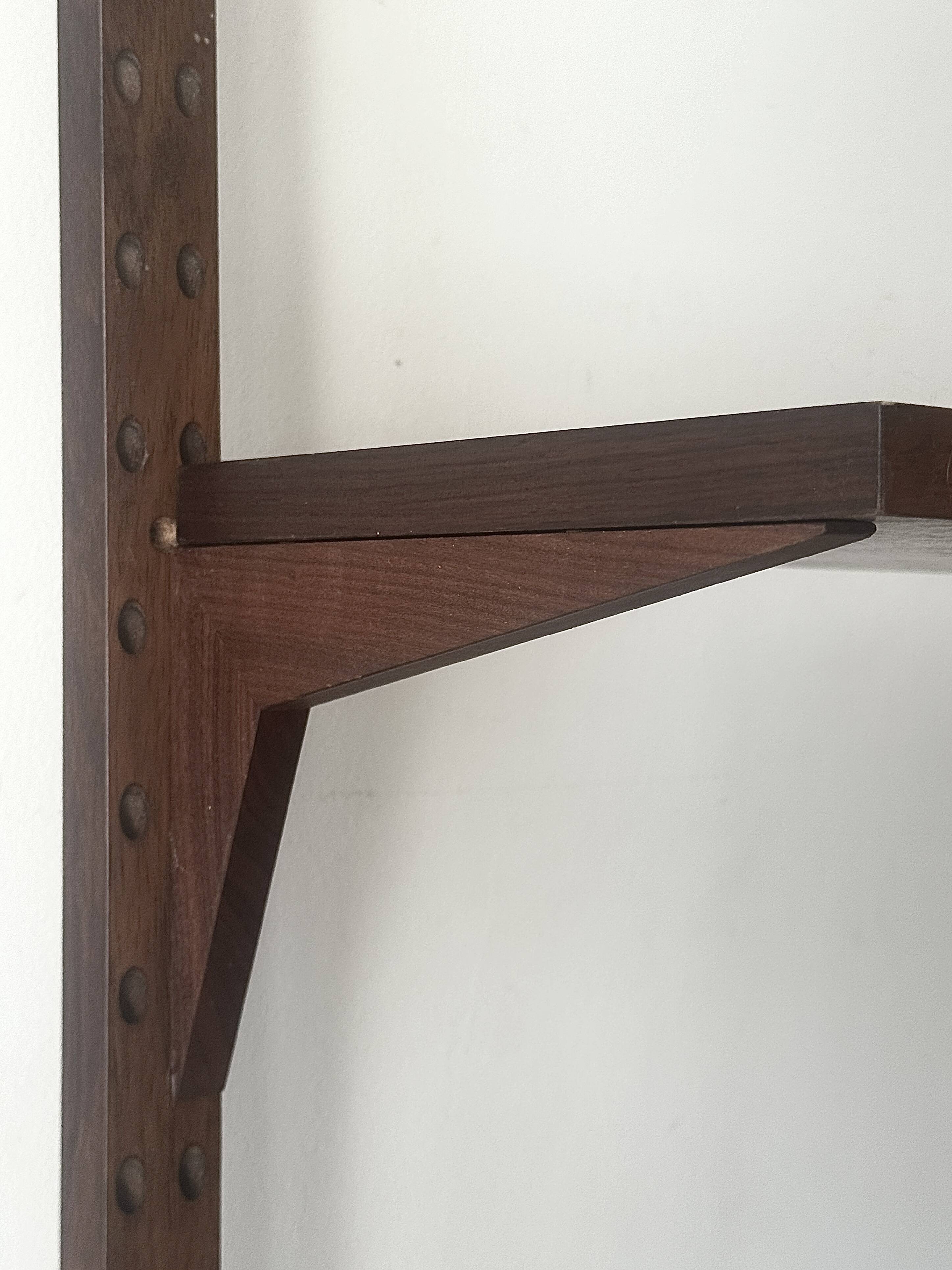 Modular library office Cado in rosewood, Poul Cadovius Denmark