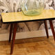 Formica coffee table, compass legs