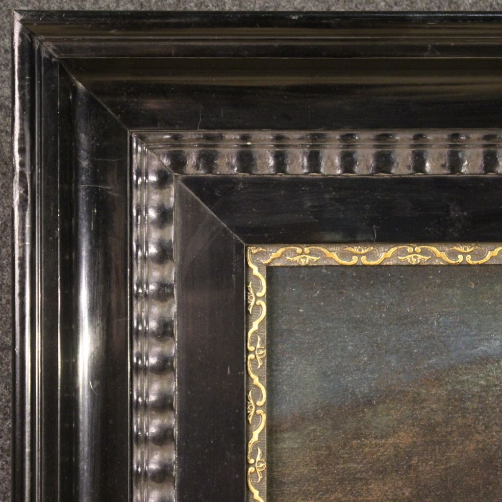 Portrait antique d’une dame de la seconde moitié du 17ème siècle