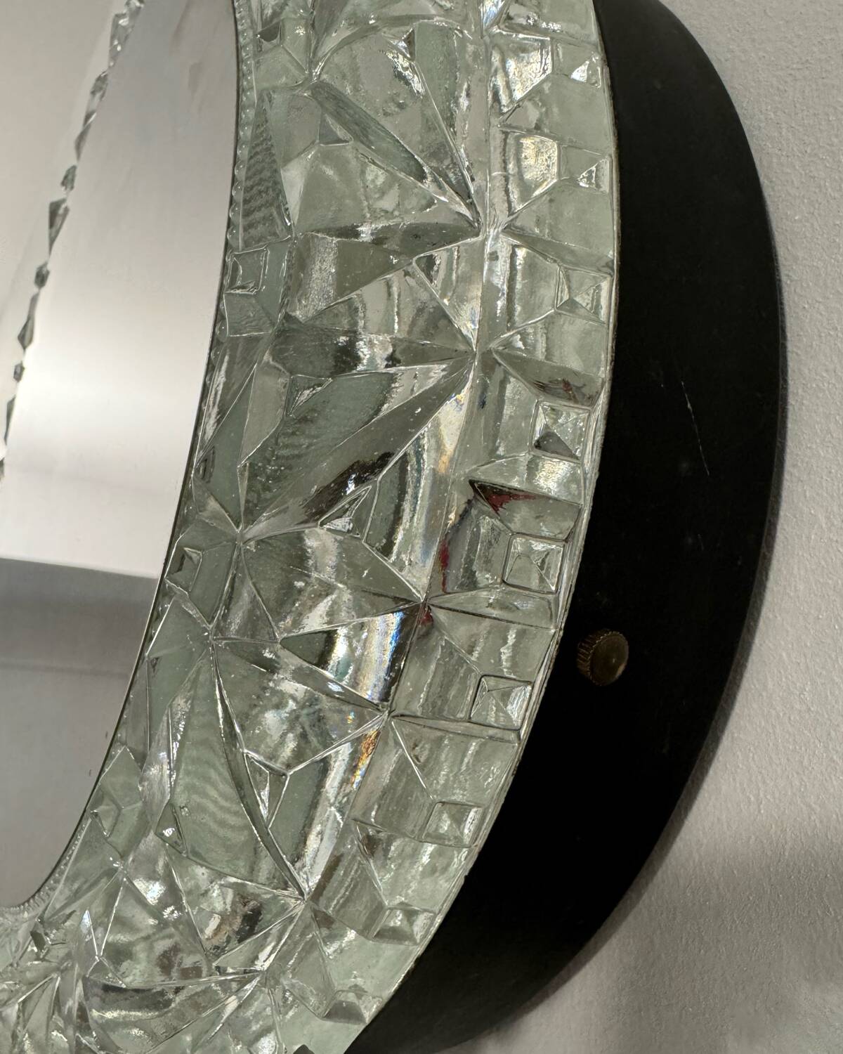 60s mirror glass wall light ceiling lamp