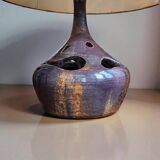 1970s stoneware lamp