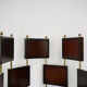 Wooden and brass screen