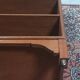Vintage teak bookcase shelf