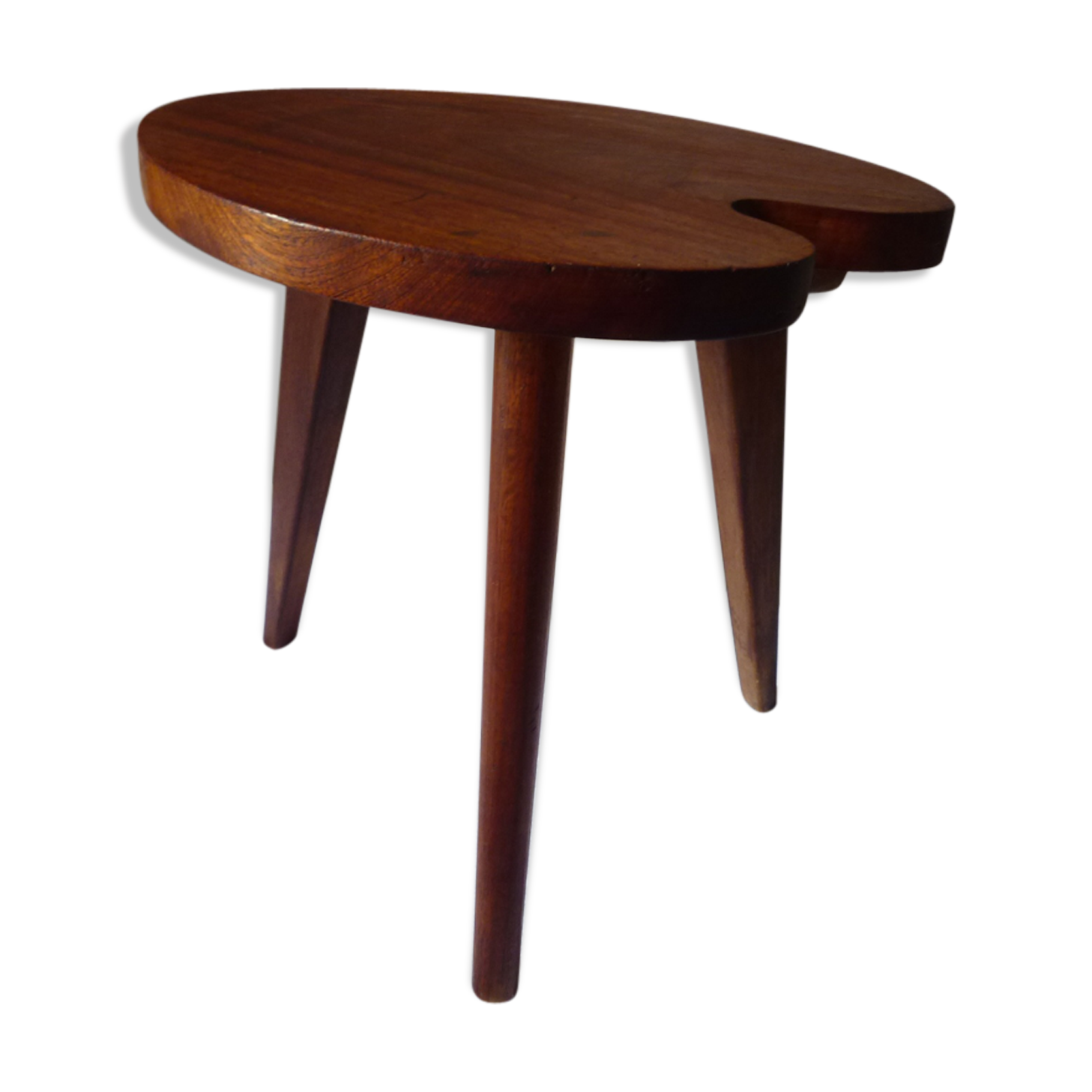 Side teak table