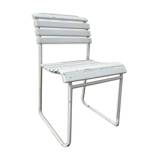 Chair battened vintage 40s