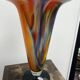 Multilayer blown glass cone vase 1960 - vintage retro Murano Schn