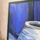 Saunière Audouze XL blue jar painting