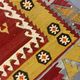 Antique Turkish Şarkışla Kilim Rug Anatolian Flatweave Rug Vintage Rust