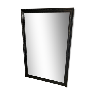 Rectangular fireplace mirror