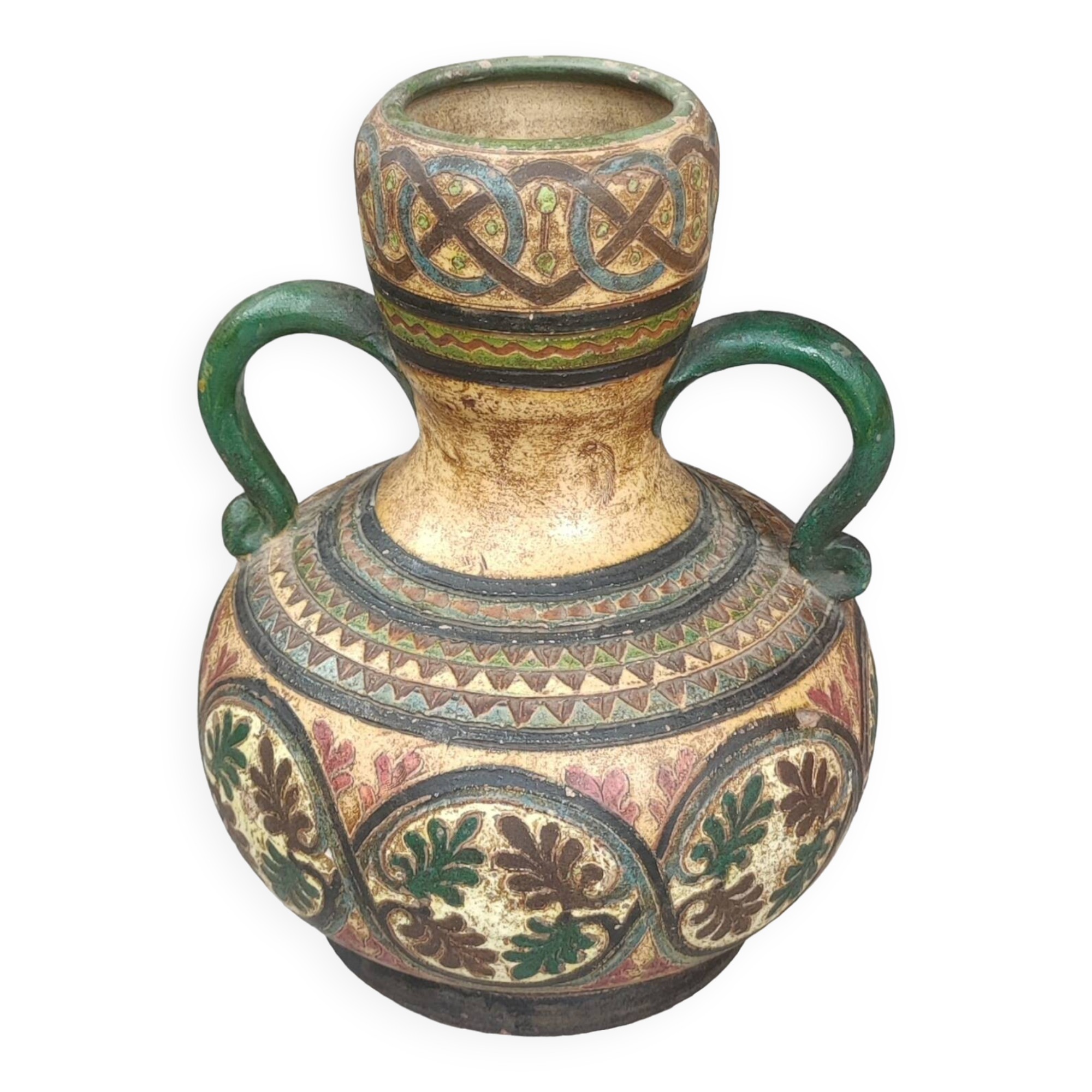 Antique large amphora vase Montopoli Arno Italy