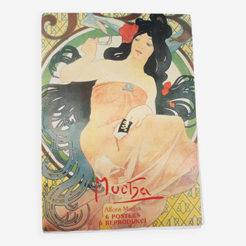 Posters affiches publicitaires Alphonse Mucha vintages