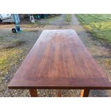 Country farmhouse table in oak
