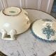 tureen in Iron Earth Salins model "Alhambra" XIXth