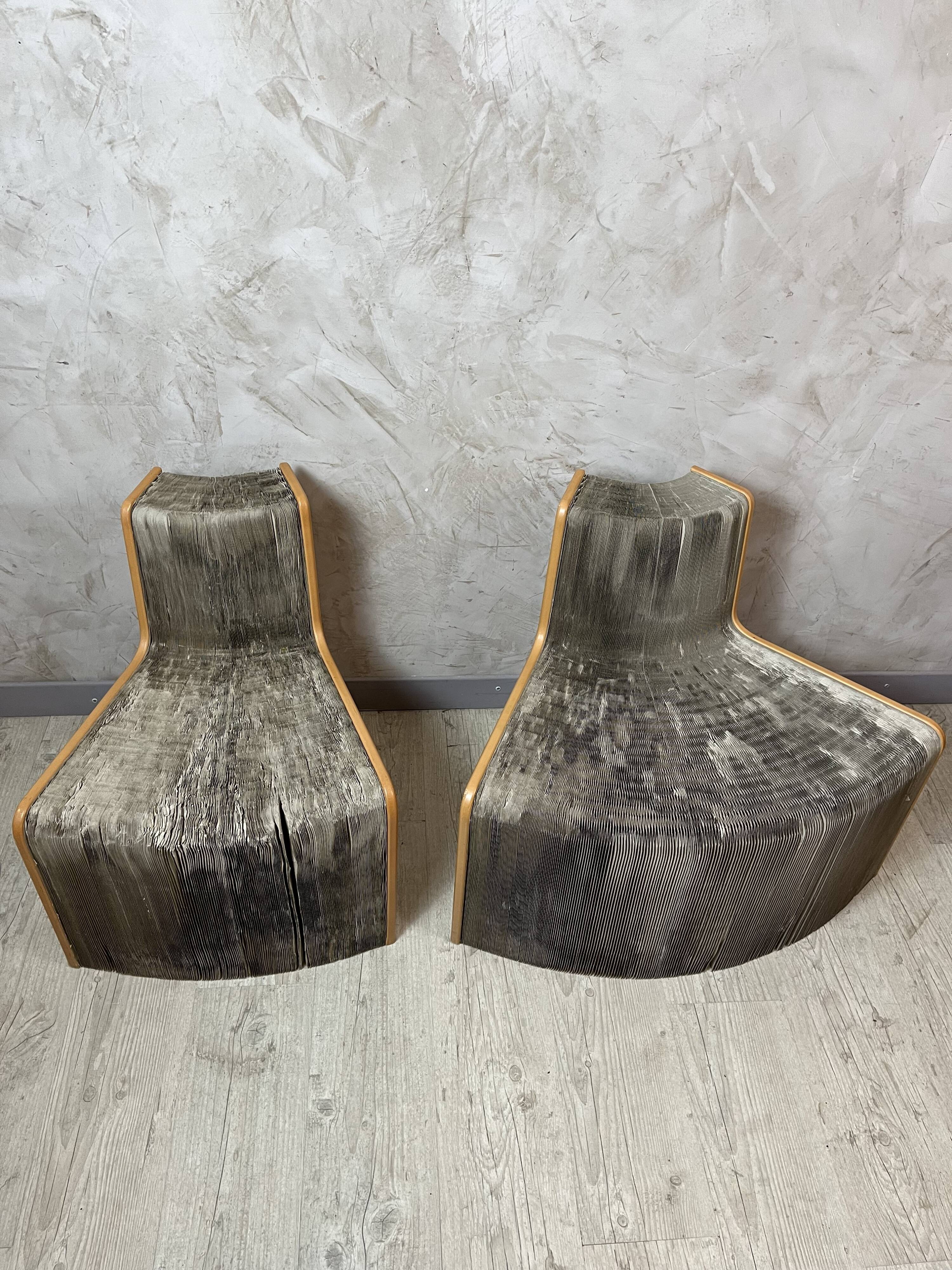 Pair of The Flexible Love armchairs