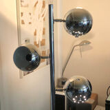 Floor lamp chrome balls "Bullit"