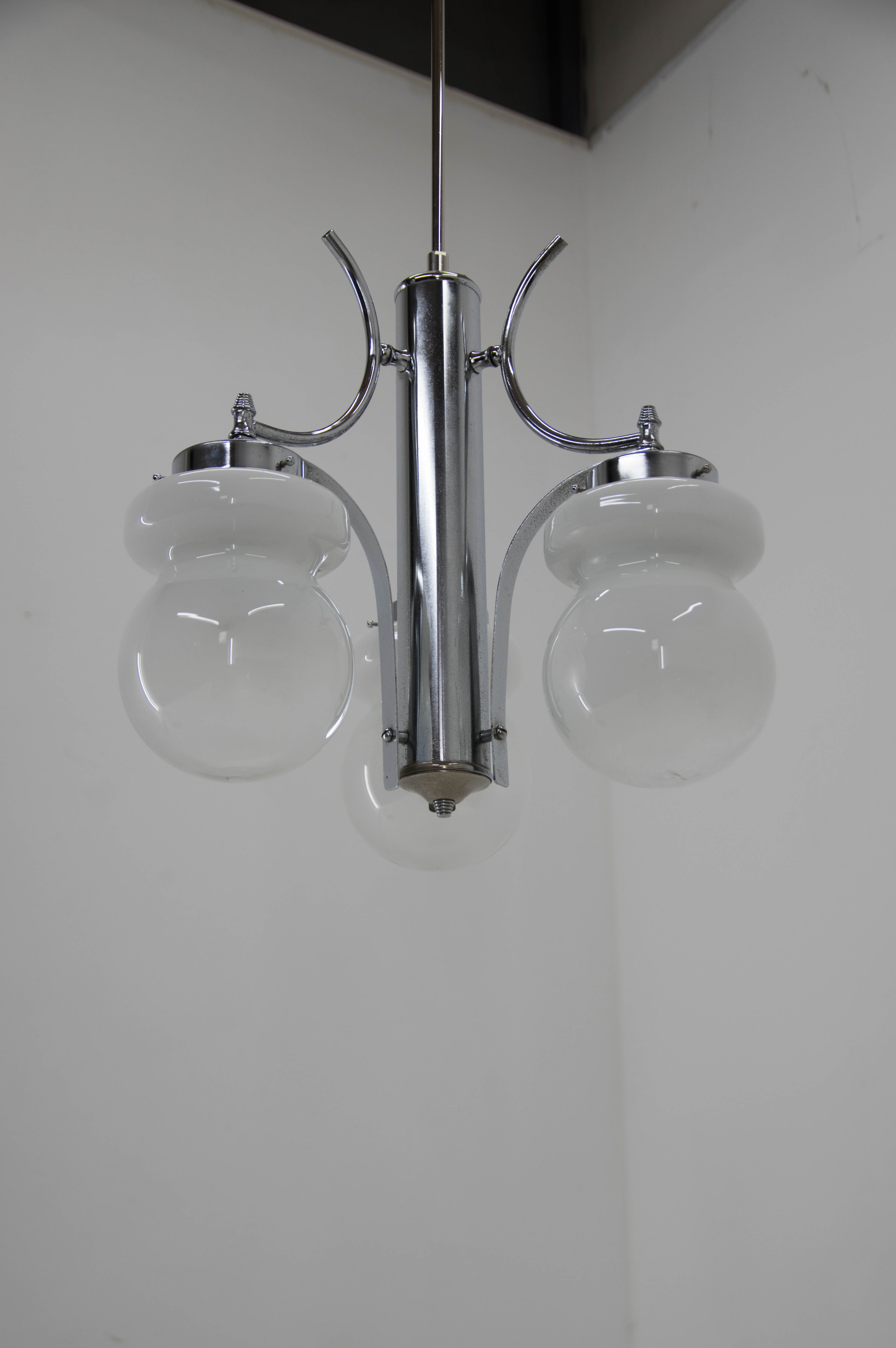 Mid-Century Chandelier, Italy, 1970s