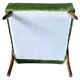 Midcentury modern Green Velvet Armchair, Guglielmo Ulrich, Italy 1950 's