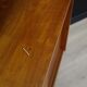 Mid-century retro vintage teak bookcase