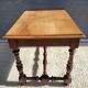 Louis XIII walnut desk • Small centre table in Renaissance style