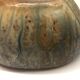 Pocket tray in Belgian flamed salted stoneware by Marcellus Aubry