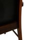 Arne Vodder Mid-Century Modern Set of Six Leather Dyrlund Danish Chairs, 19