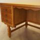 Oak desk, Danish design, 1960s, designer: Henning Kjærnulf