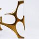 Table basse sculpturale dans le style de Fred Brouard