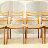 4 chaises vintage