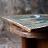 Large chamotte clay table centerpiece