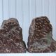 Pair of marble bookends