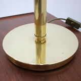 1980s Preciosa Glass Table Lamp, Czechoslovakia