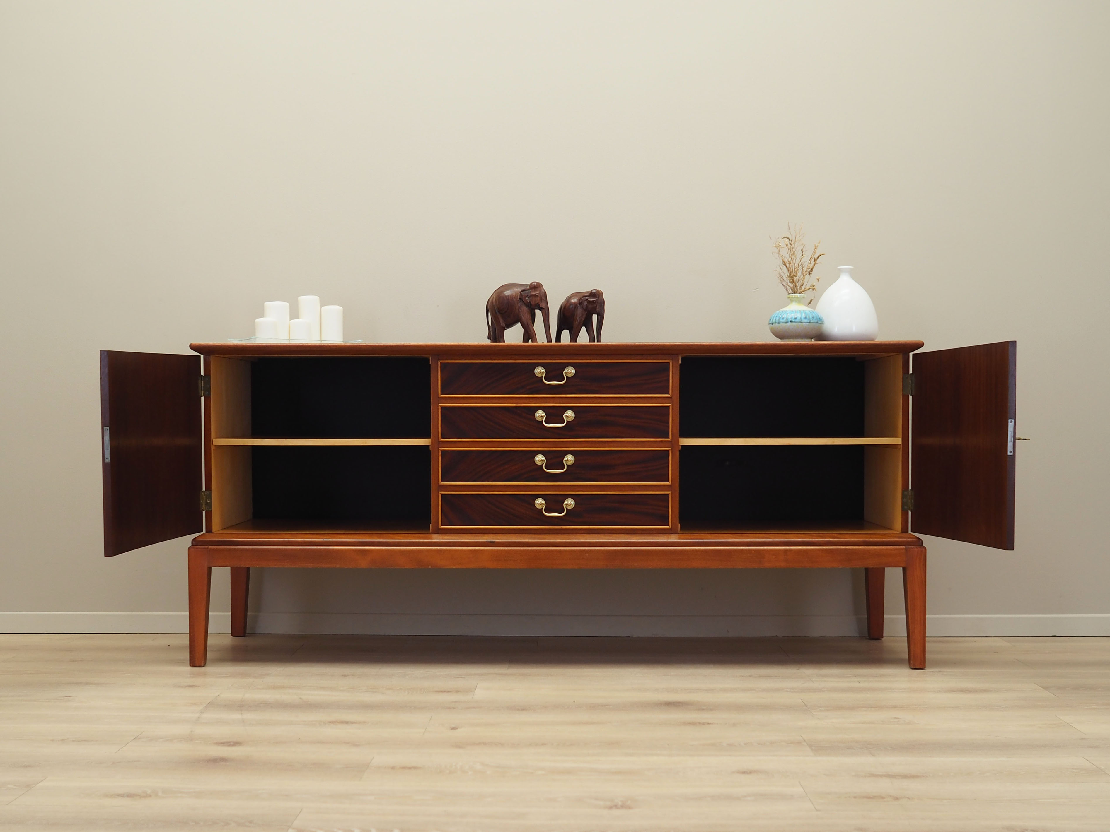 Mahogany sideboard, Danish design, 1970s, production: Denmark
