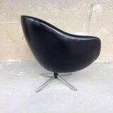 Mid-century swivel lounge chair, 1960