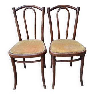 Série de 2 chaises bistrot Thonet